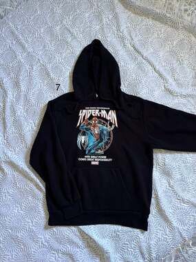 Marvel Spider-Man 2  Pullover Hoodie Mens Medium Used